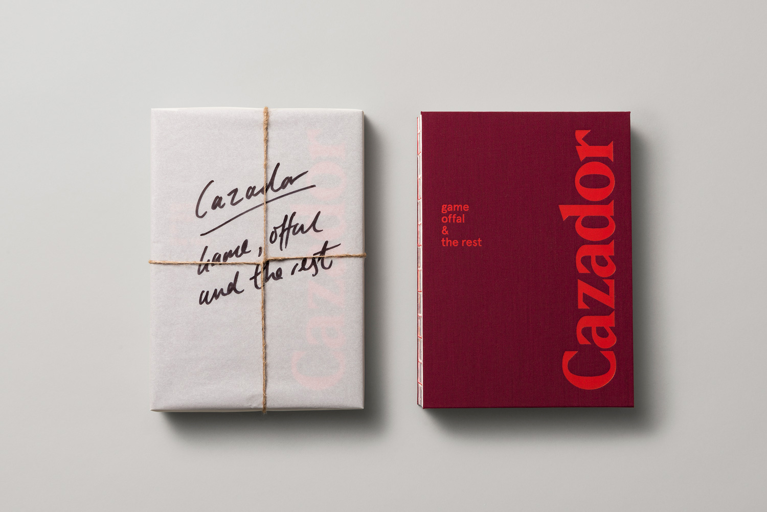 Editorial Design: Cazador Cookbook by Tim Donaldson